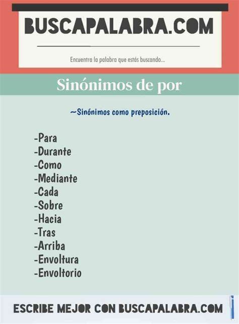 sinonimo de por lo que|sinónimos de por ello.